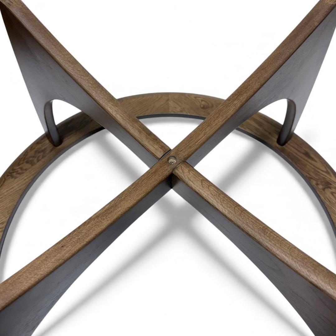 美品 CLASH GATE クラッシュゲート ジース コーヒーテーブル オーク材