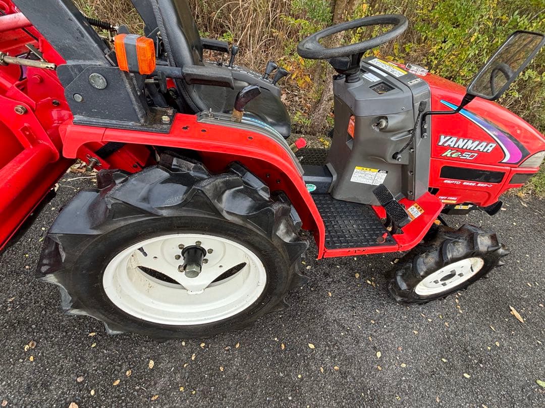ヤンマートラクターke-50 アワー491H 15馬力4 ＷＤ 実働品