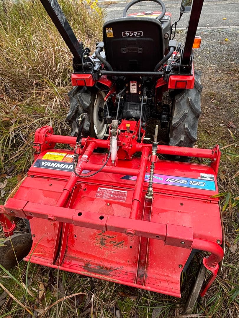 ヤンマートラクターke-50 アワー491H 15馬力4 ＷＤ 実働品