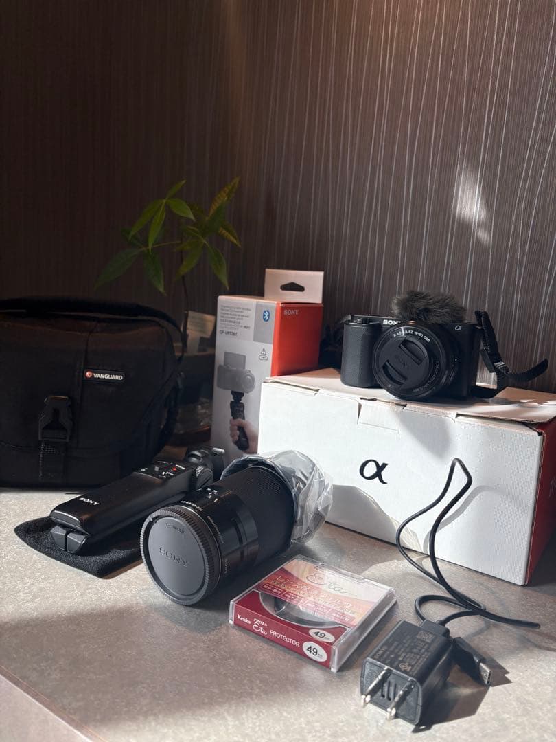 SONY ZV-E10 ミラーレス一眼 レンズ 一式