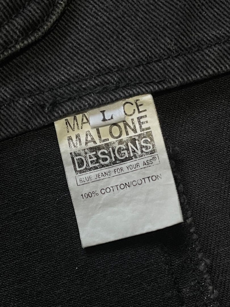 Maurice Malone オーバーオール　モーリス・マローン　黒　Ｌ