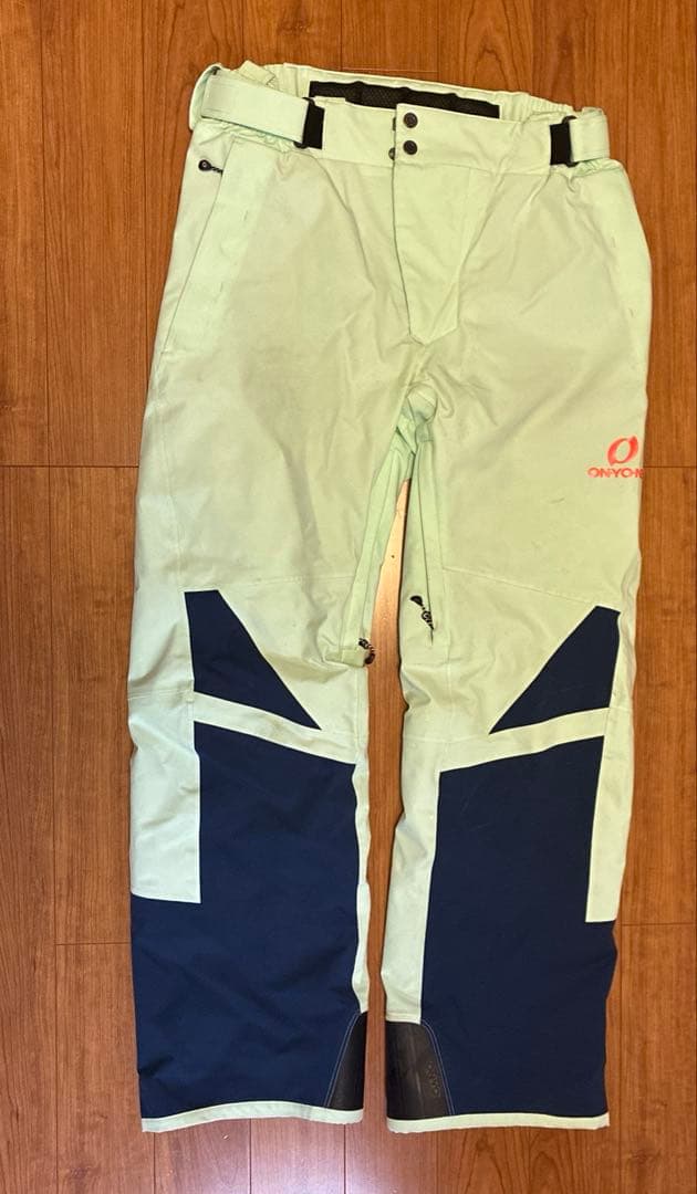 ONYONE スキーウェア ネイビー/ライトグリーン