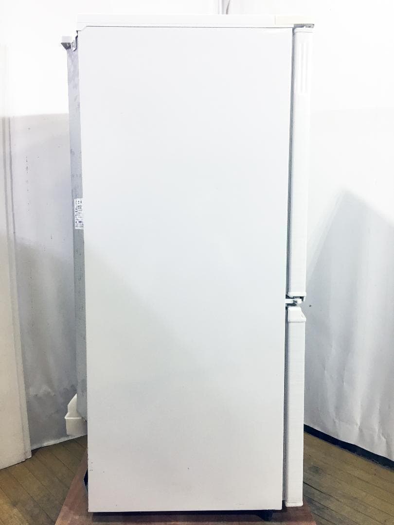 30日迄！送料無料◆中古★SHARP 137L 冷蔵庫【SJ-14W-W】
