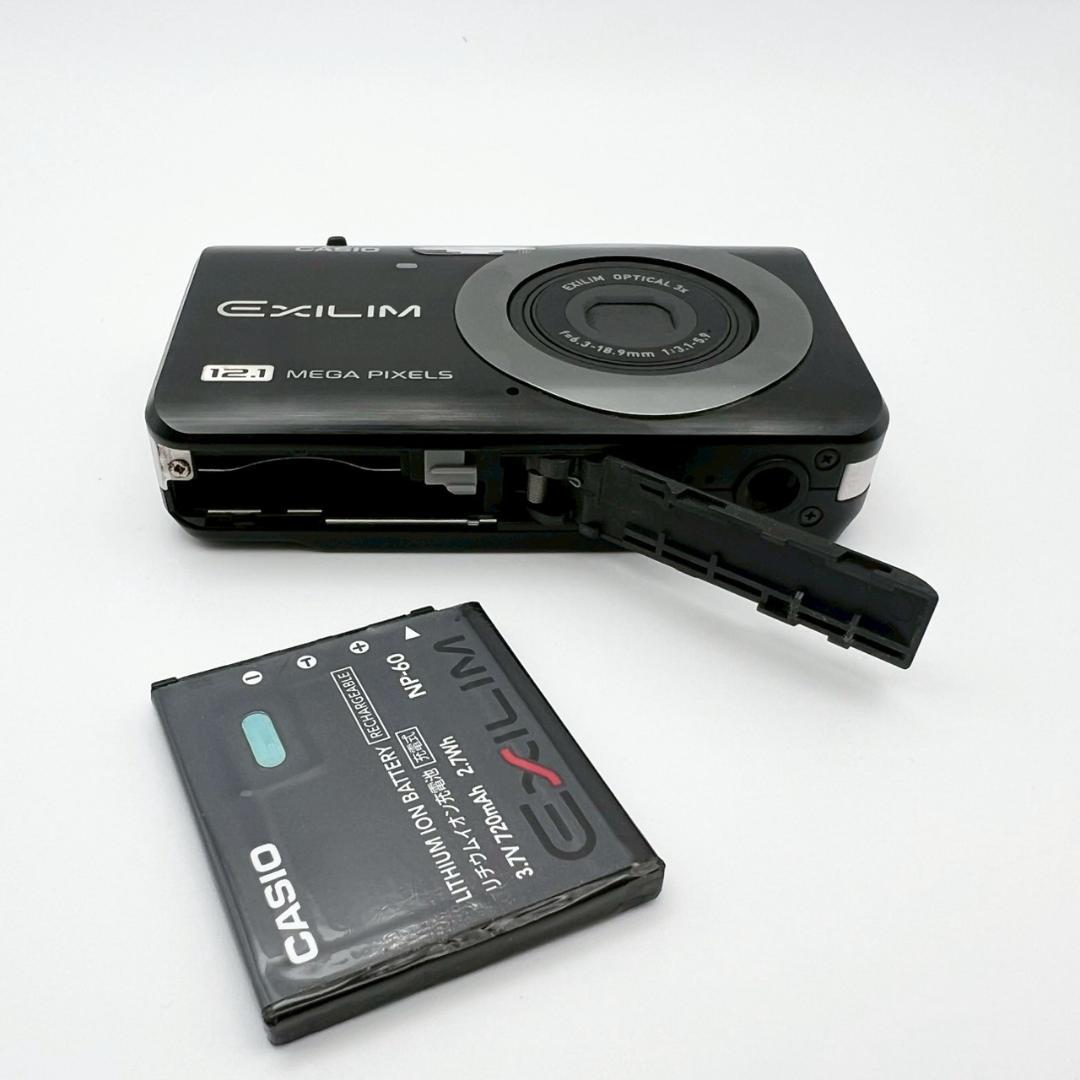 【完動品】CASIO EXILIM EX-Z90 コンデジ ブラック 動作確認済