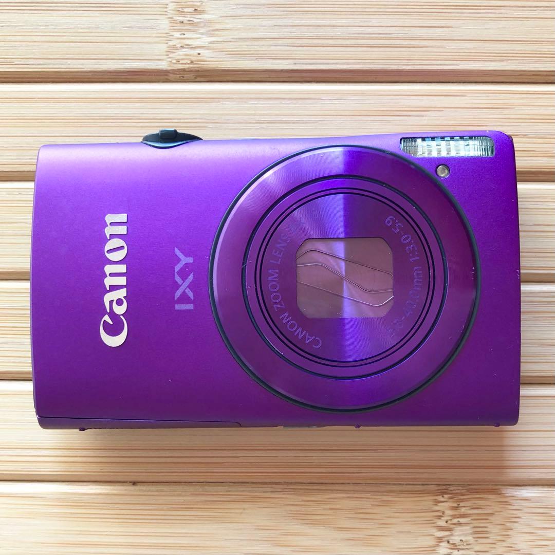 Canon キャノン　IXY600F パープル
