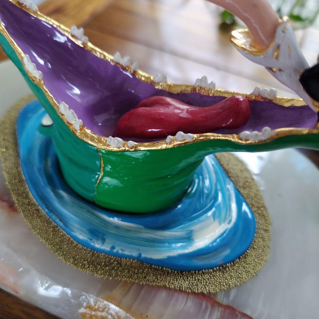 レア美品です！DISNEY Captain Hook 天然石 台座 フィギュア