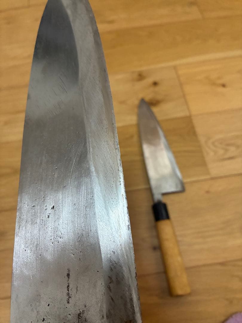 築地　有次　鋼性　国産　出刃包丁 3本セット