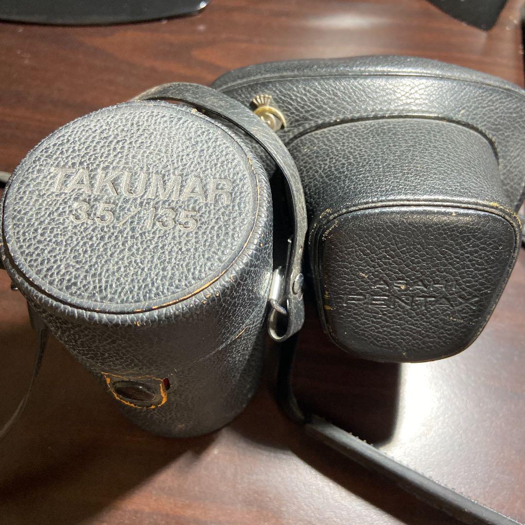 フィルム一眼レフカメラ　ASAHI  PENTAX とレンズ35-135㎜