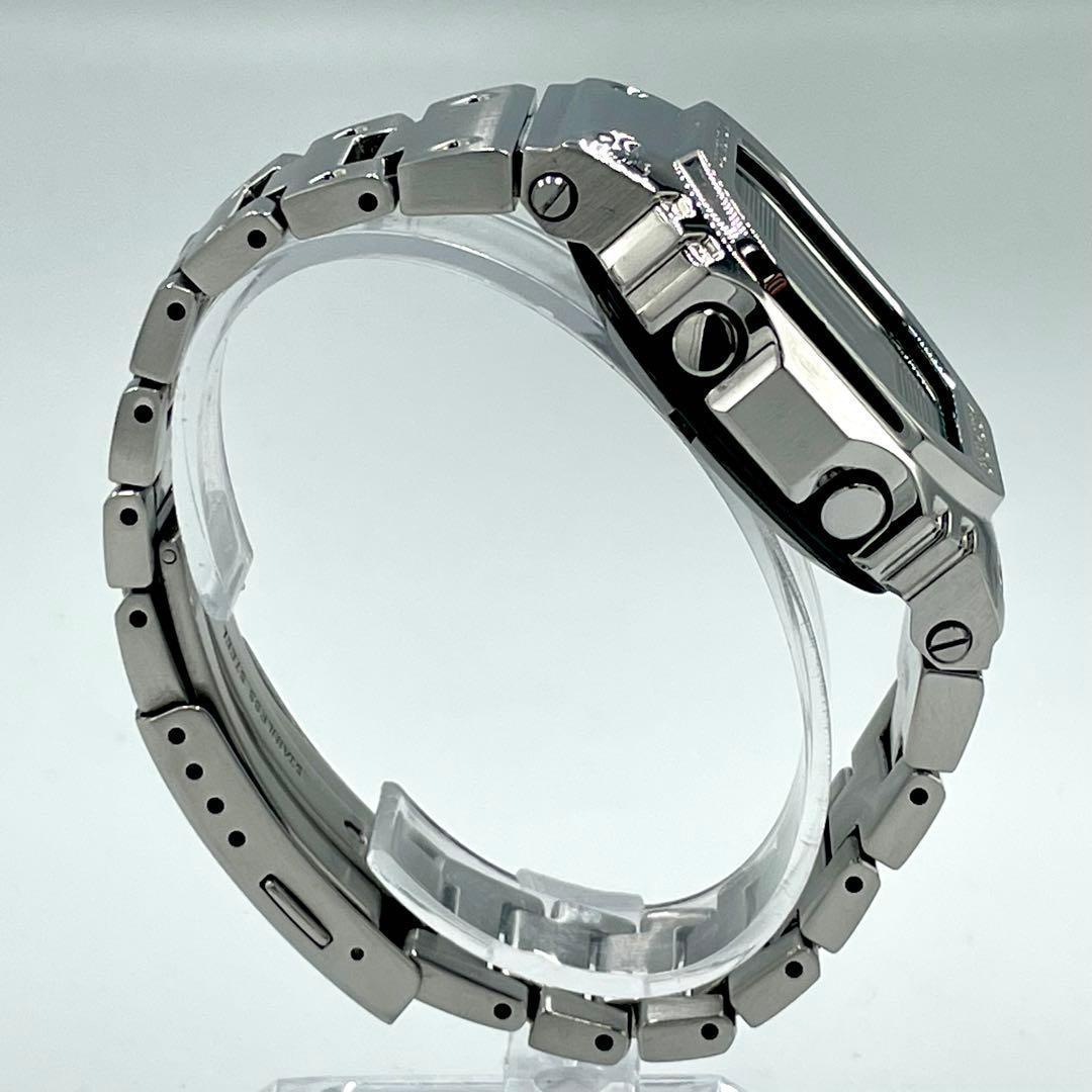 CASIO G-SHOCK フルメタル グリーン シルバー GMW-B5000D