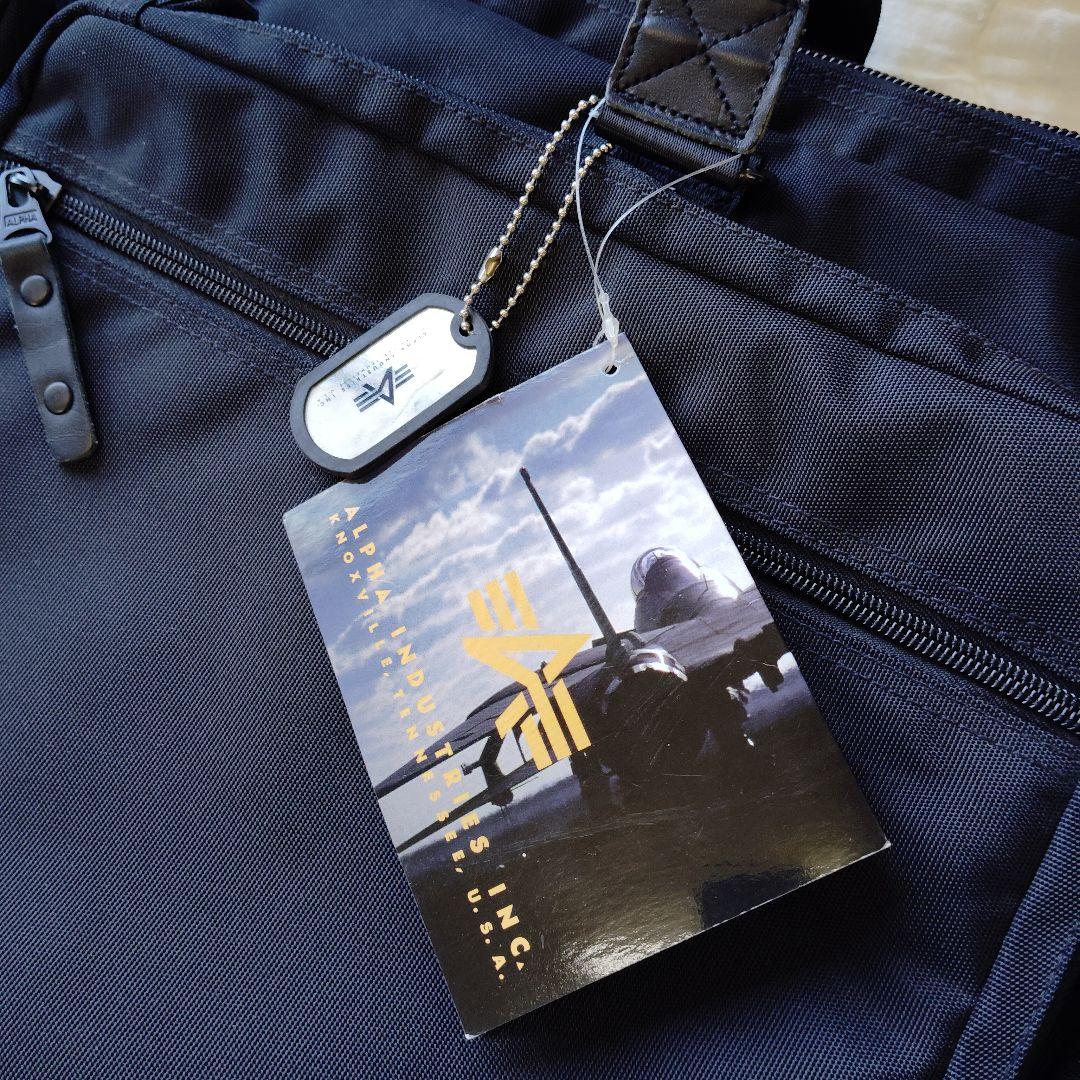 新品タグ付★アルファインダストリーズ 3way ビジネスバッグ 大容量 ブラック