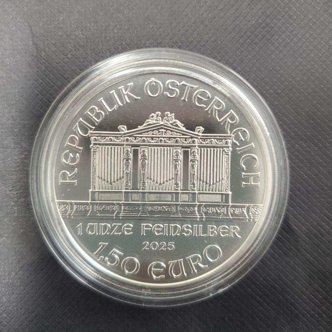 ウィーンフィルハーモニー銀メダル 2025年(1オンス×3枚)