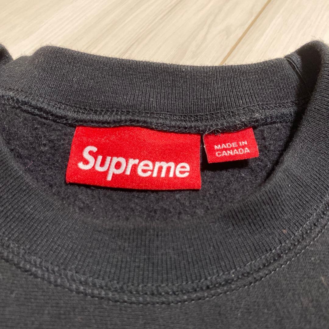 2*猫様 supreme スモールボックス　クルーネック　M