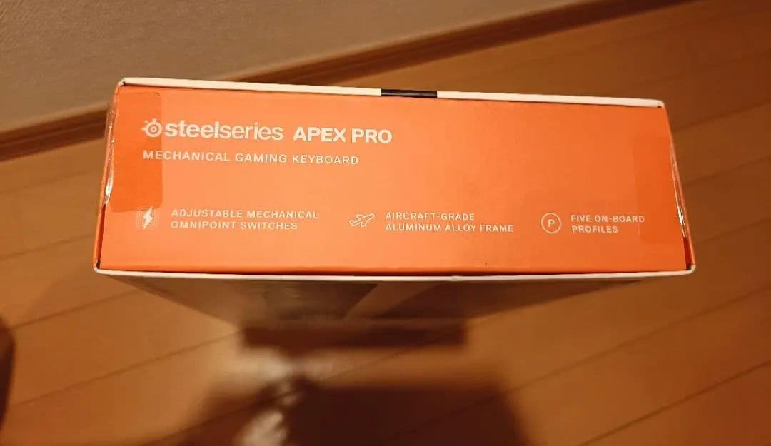 SteelSeriesゲーミングキーボード 有線 ApexPro JP64629