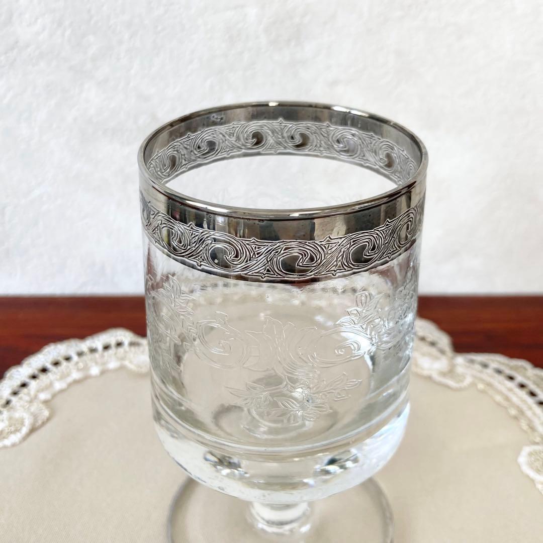 ヴェネツィアンガラス　ワイングラス　ショットグラス　ムラーノガラス　メディチ