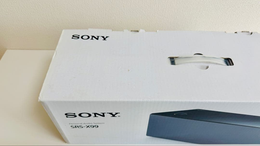 【状態良好美品】SONY SRS-X99 ハイレゾ対応 ブルートゥーススピーカー