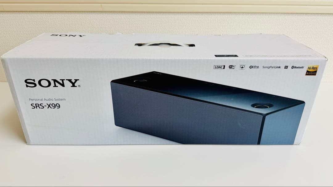 【状態良好美品】SONY SRS-X99 ハイレゾ対応 ブルートゥーススピーカー