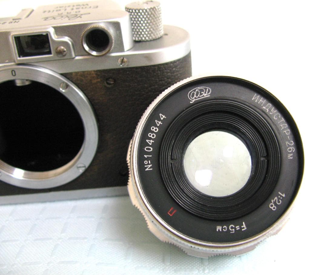 ★Leica バルナックライカⅡ・ロシアレンズ f=5cm 1:2.8 ライカ