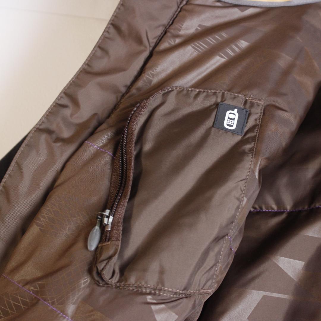 Salomon スキーウェア ナイロンジャケット Lサイズ ネイビー