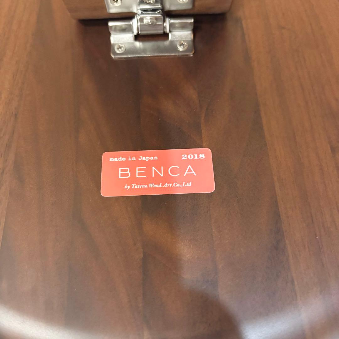 【美品】BENCA ベンカ アネモネ 卓上ミラー オーク材