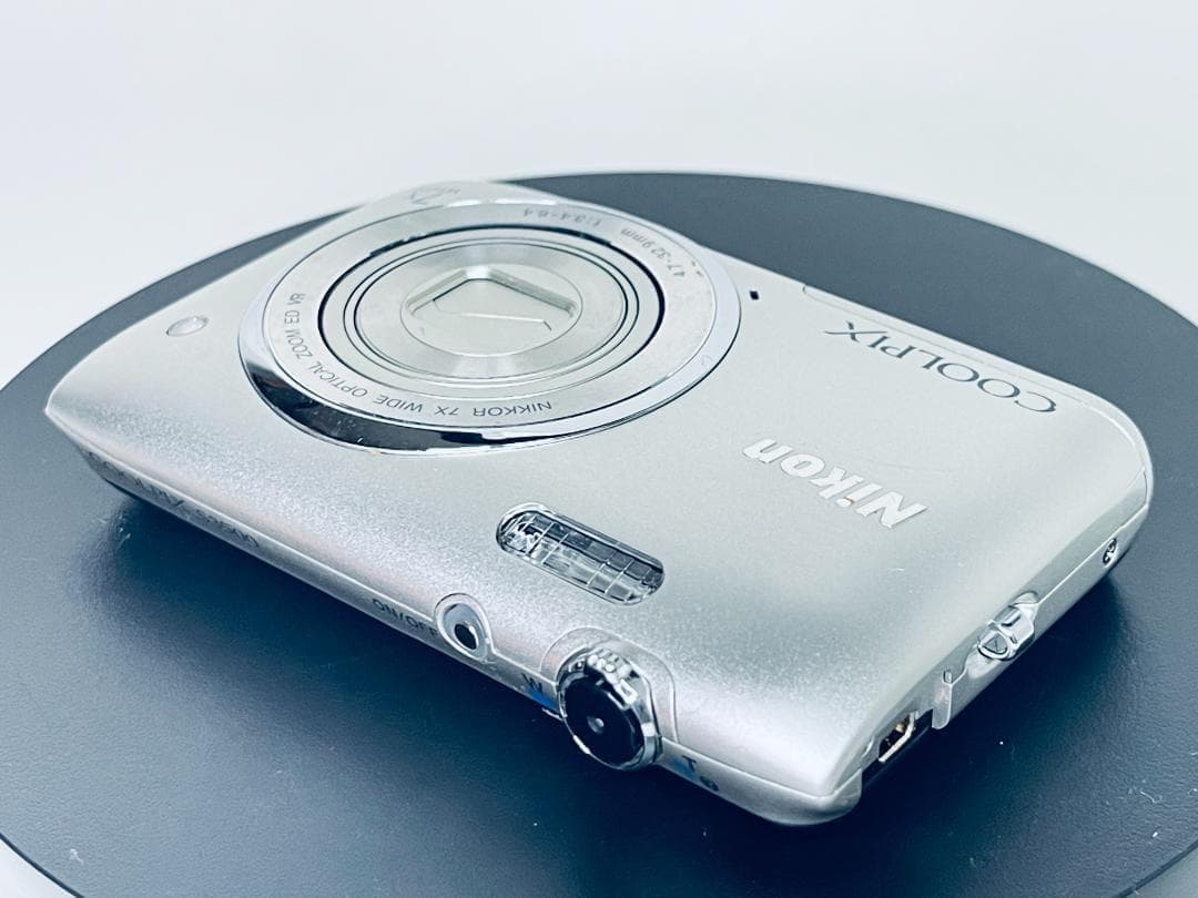 NIKON ニコン COOLPIX S3500 シルバー バッテリー SDカード