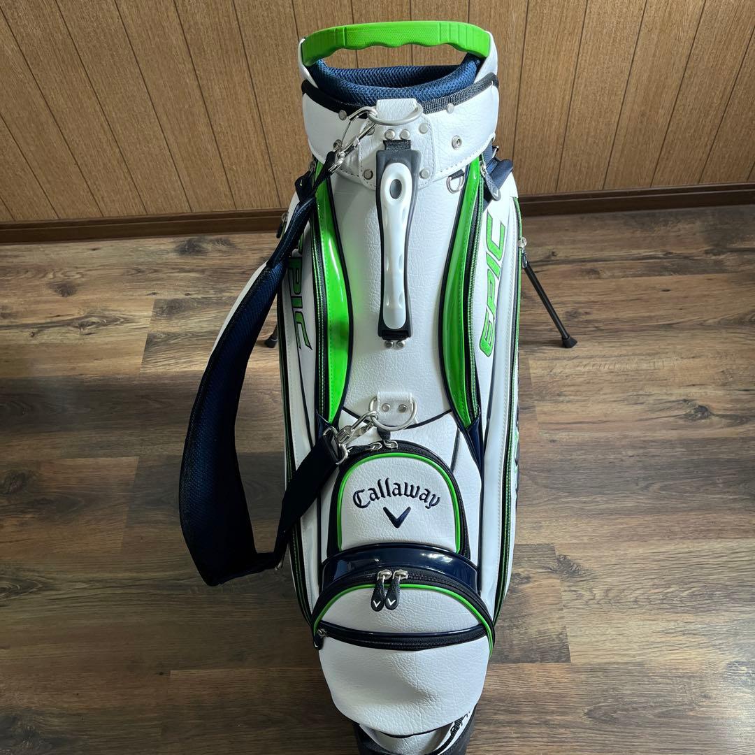 Callaway EPIC キャディバッグ ホワイト/グリーン