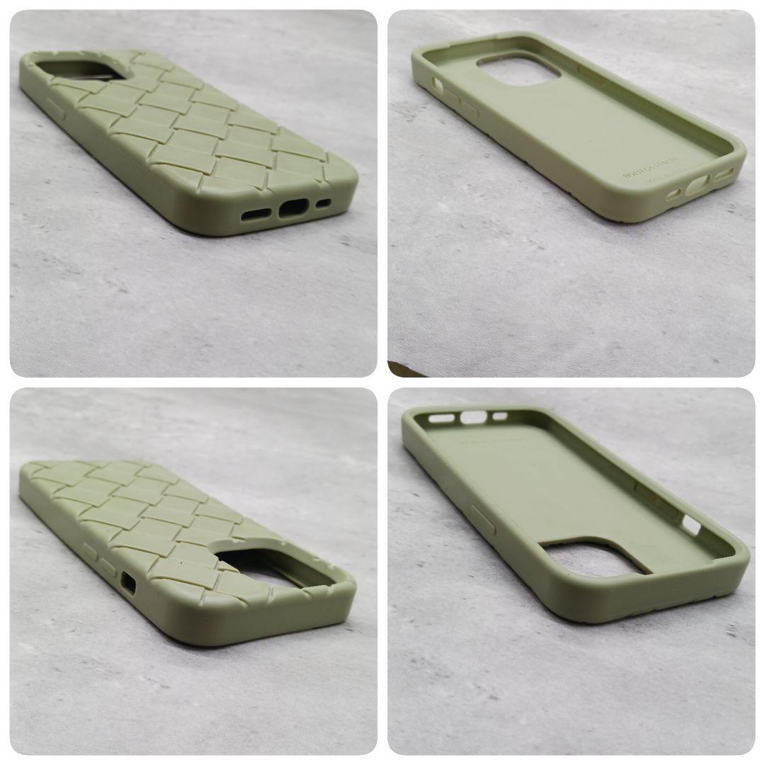 ✨美品✨ ボッテガヴェネタ iPhone 15 シリコンケース オリーブ