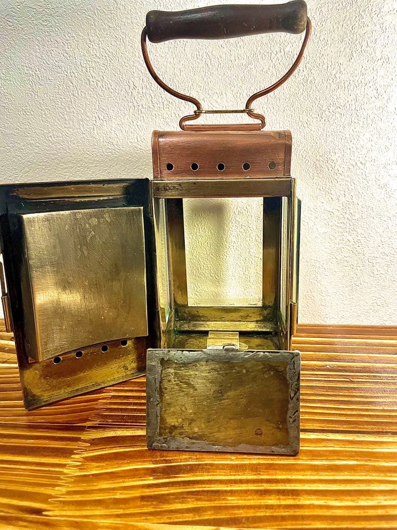 【極希少】C. Beuttenmüller&Coビンテージランタン3面プリズム