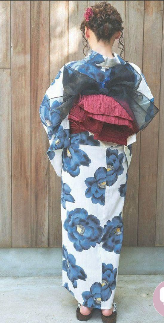 Dita 浴衣 湊色の幻想牡丹