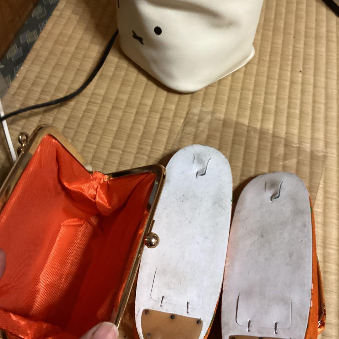 七五三7歳フルセッット　帯幅18センチ　　草履21センチ