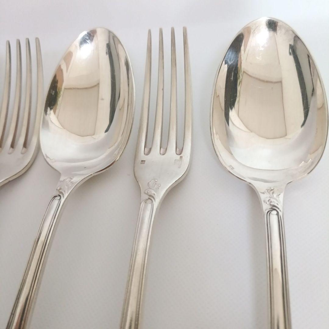 クリストフル CHRISTOFLE テーブルスプーン フォーク 6本 マルリー