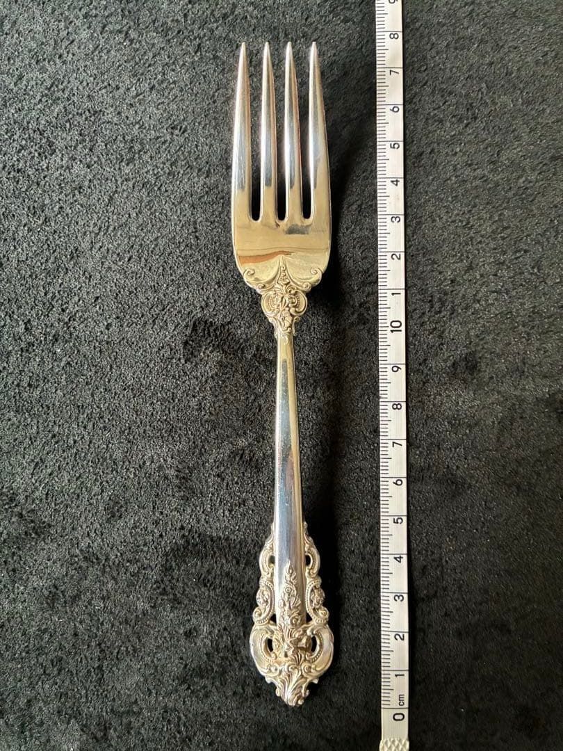 【グランバロック】スターリングシルバー　カトラリー4本セット