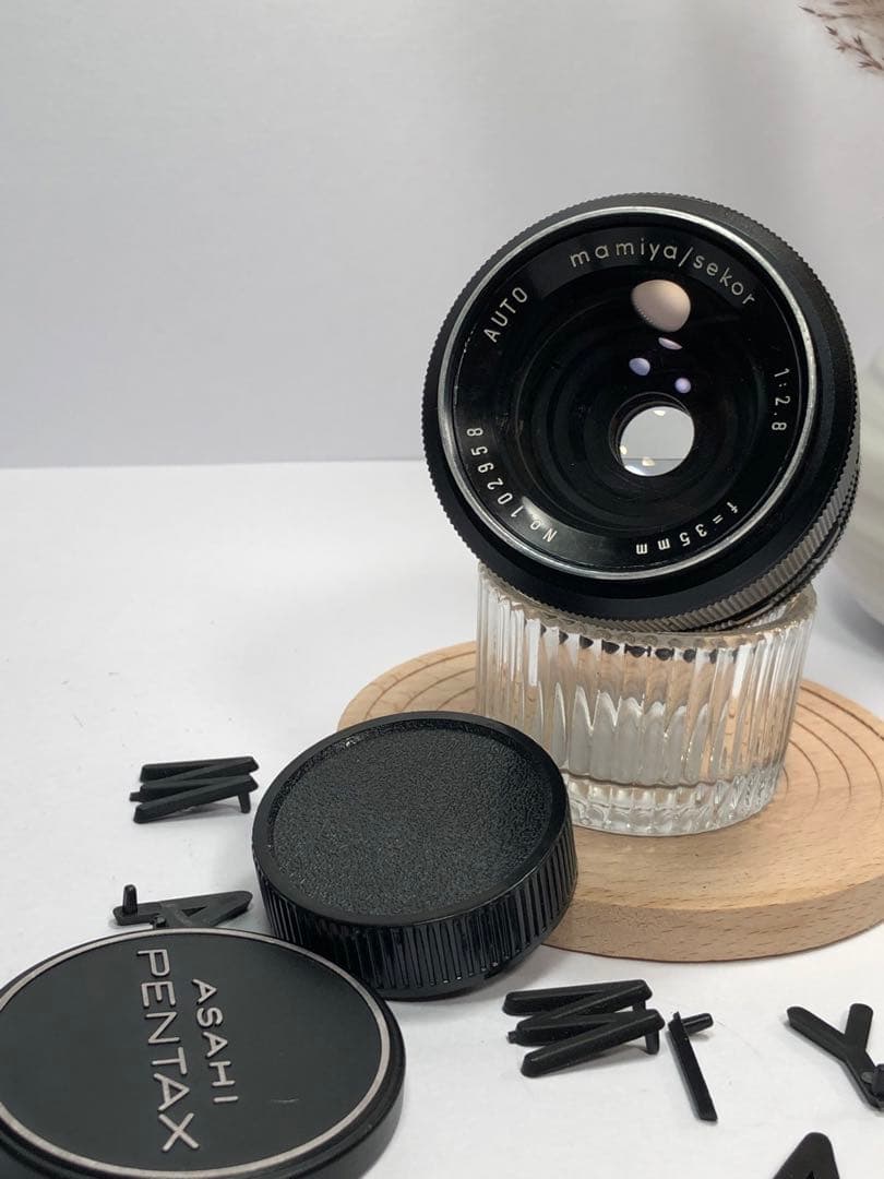 レア　auto mamiya sekor 35mm f2.8 m42マウント