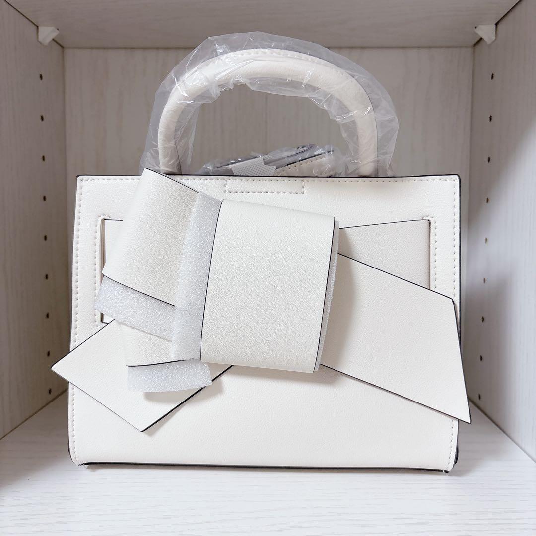 新品　FRAY I.D 【ルエル】リボンミドルバッグ