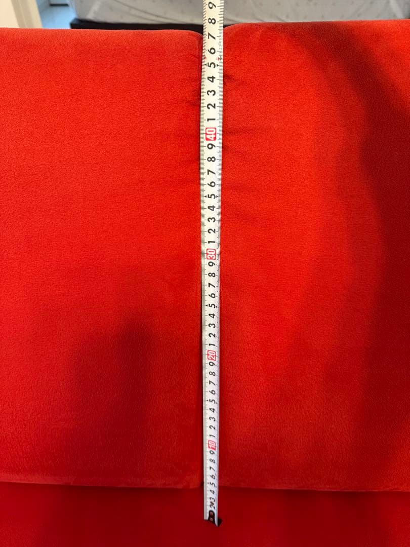 直接引取り限定 ★☆ ソファ ３人掛け 赤 レッド 東京都国分寺市の戸建て2階