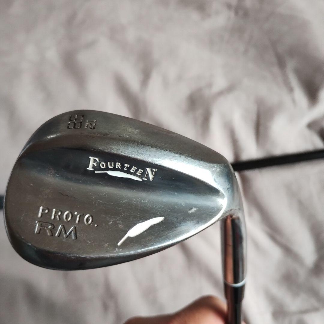 フォーティーン RM ノーメッキ52° 58° ツアーADプロトタイプ