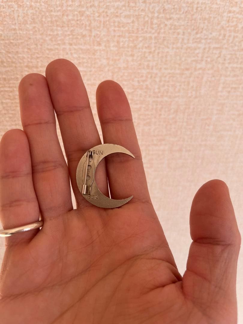 専用SUNSEA 七宝焼きピンズ 三日月・星 セット