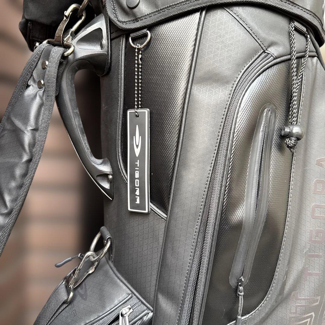 美品　キャディバッグ ティゴラ軽量 ゴルフ TIGORA