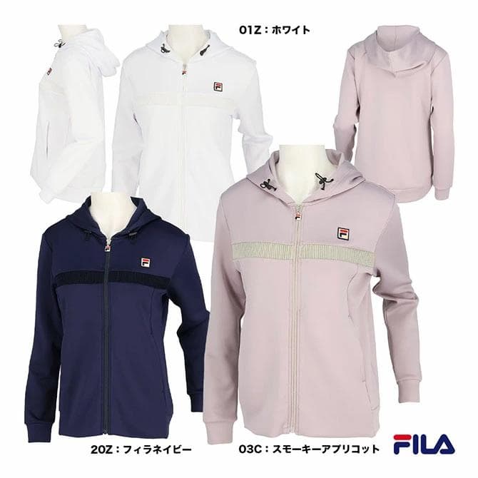 FILA　テニスウェア　ジップアップパーカー　L【新品】スエット　パーカー