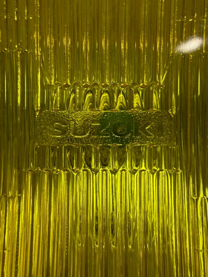 当時物SUZUKI刻印IPF凹レンズ付きヘッドライトASSYGT380GS400