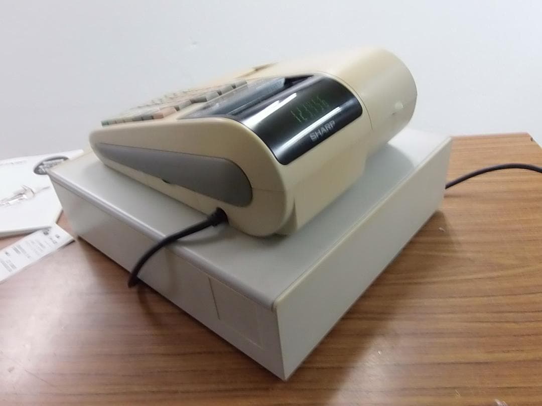 店名等設定無料 SHARP XE-A20 レジスター A4サイズ 250702