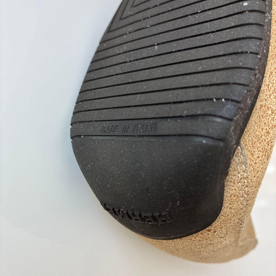 エルメス ベージュ スエードのワラビー26cm 美品