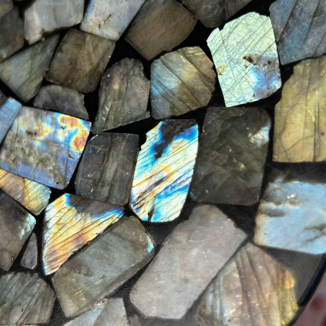 高品質　ラブラドライト　プレート　コレクション