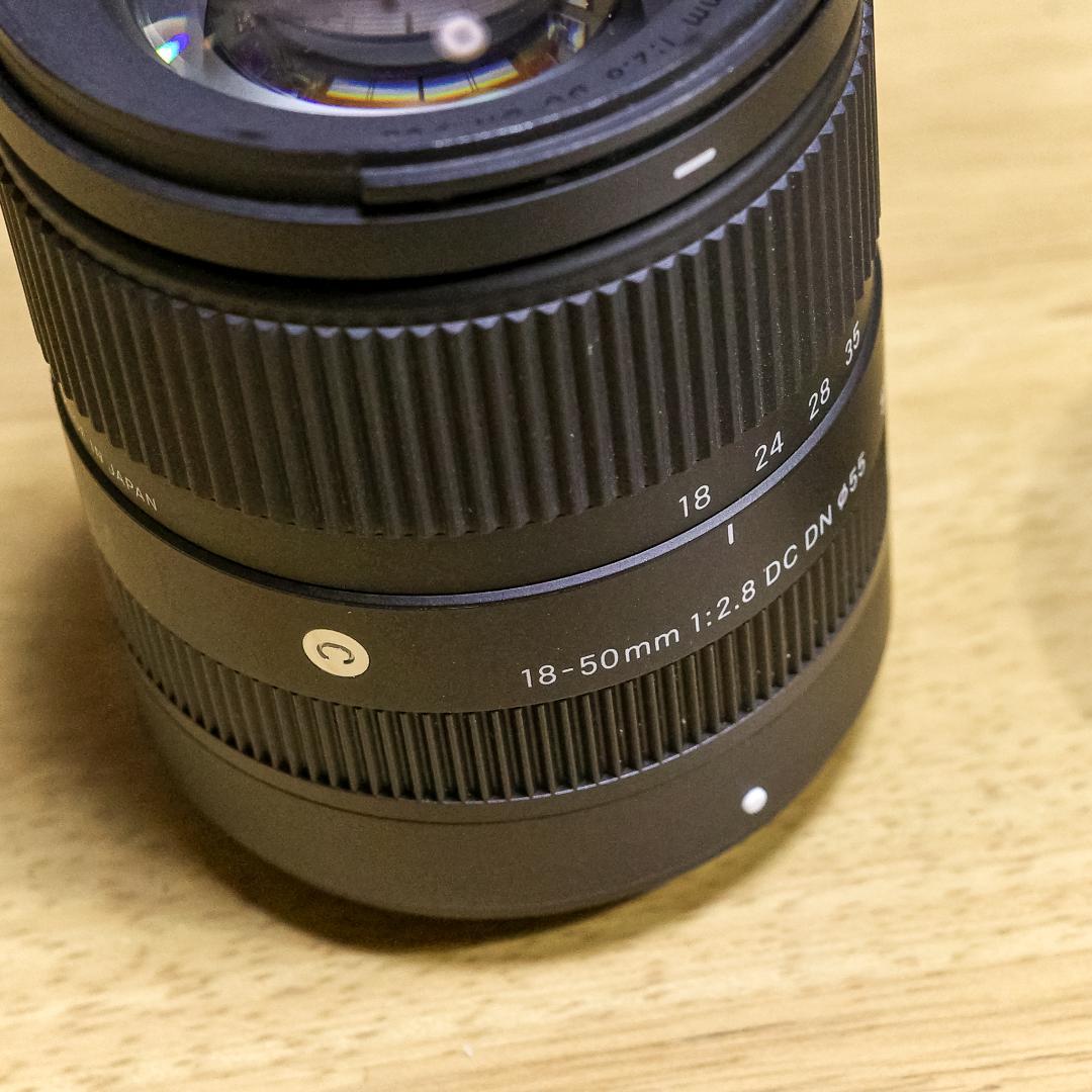 SIGMA 18-50mm F2.8 DC DN Xマウント