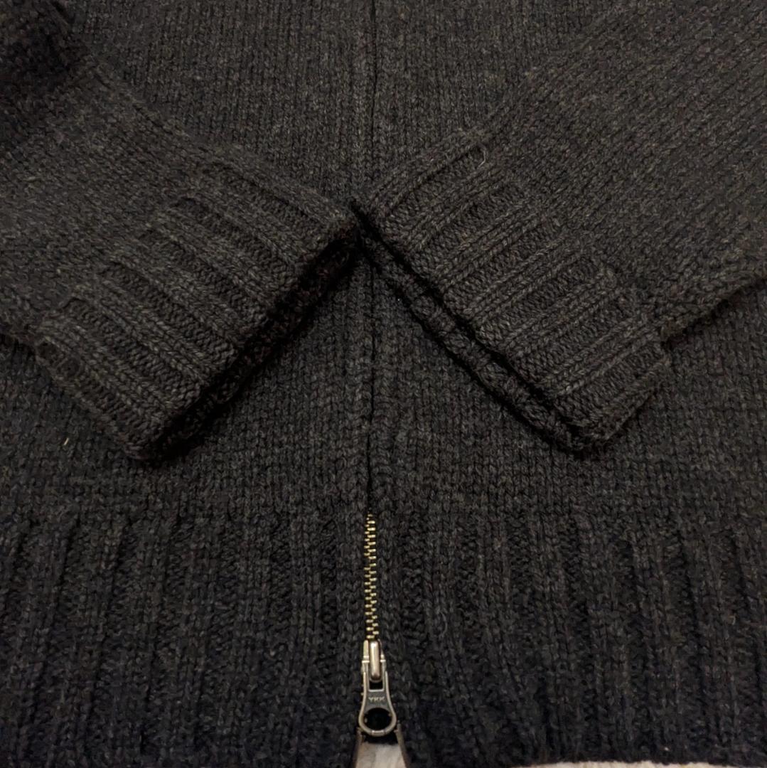 ✨美品✨Polo by Ralph Lauren✨ ジップアップ　ニット　LL