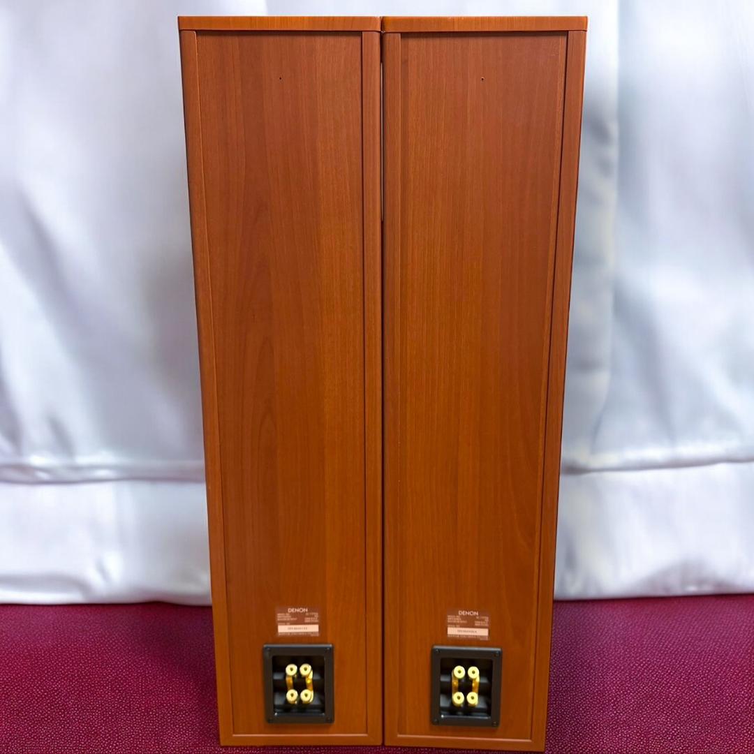 ☆美品 デノン SC-T777SA トールスピーカーペア ジャンパープレート 付