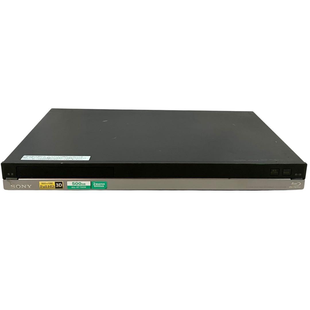 ソニー 2番組同時録画 500GB ブルーレイレコーダー BDZ-AT750W