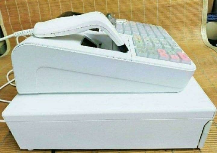 クローバーレジスター JET-670スキャナ付き　PC連携送料込　900733