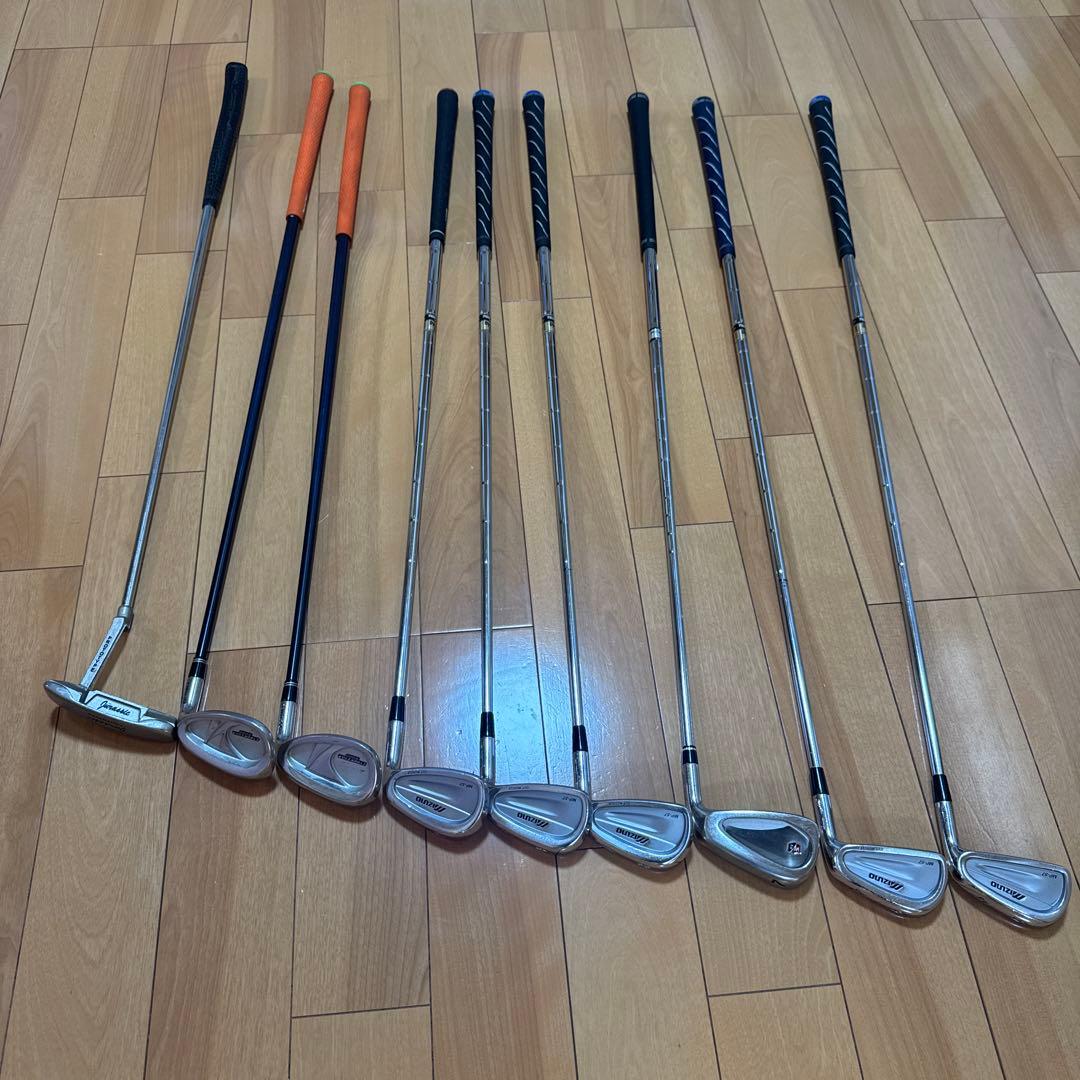 メンズ ゴルフクラブセット 初心者向け キャディバッグ付