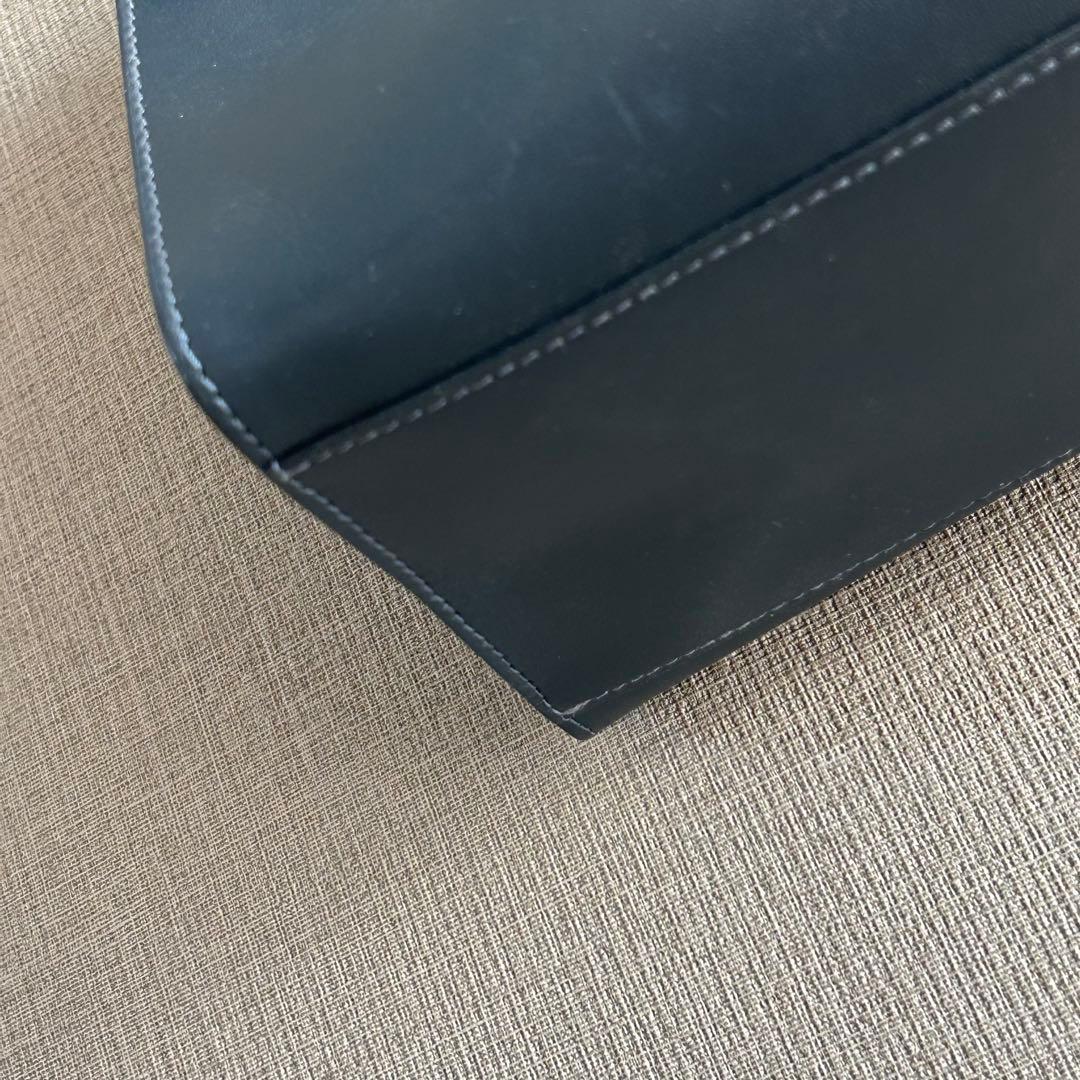 MANSUR GAVIRELマンサーガブリエル★2wayバッグ　リボン　ネイビー