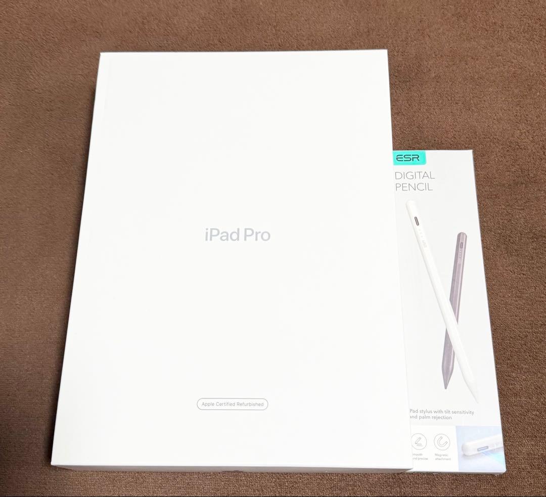 iPadPro11インチ256Gシルバーペン.キーボード.フィルム付き